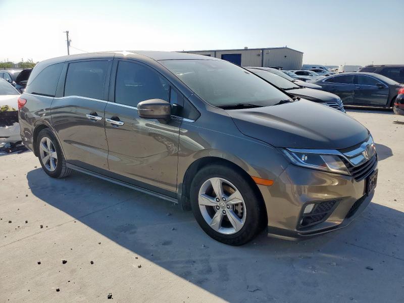 5FNRL6H50KB091759 - 2019 HONDA ODYSSEY EX GRAY photo 4