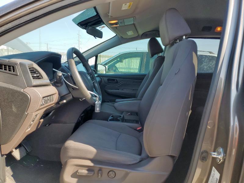 5FNRL6H50KB091759 - 2019 HONDA ODYSSEY EX GRAY photo 7
