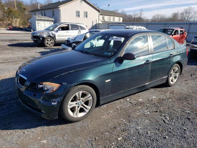 WBAVC73518KX91293 - 2008 BMW 328 XI SULEV GREEN photo 1