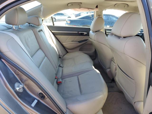 1HGFA16929L003997 - 2009 HONDA CIVIC EXL ნაცრისფერი ფოტო 10