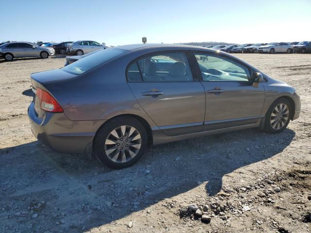 1HGFA16929L003997 - 2009 HONDA CIVIC EXL GRAY photo 3