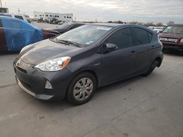 JTDKDTB39C1027685 - 2012 TOYOTA PRIUS C GRAY photo 1