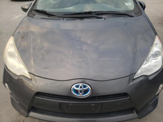 JTDKDTB39C1027685 - 2012 TOYOTA PRIUS C GRAY photo 11