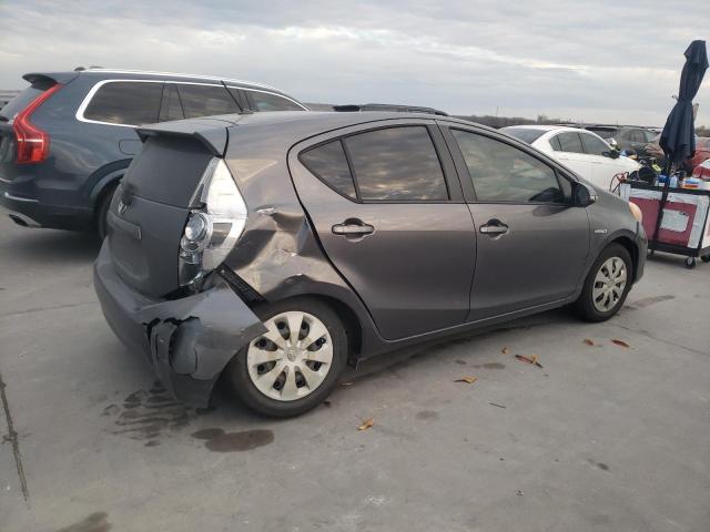 JTDKDTB39C1027685 - 2012 TOYOTA PRIUS C GRAY photo 3