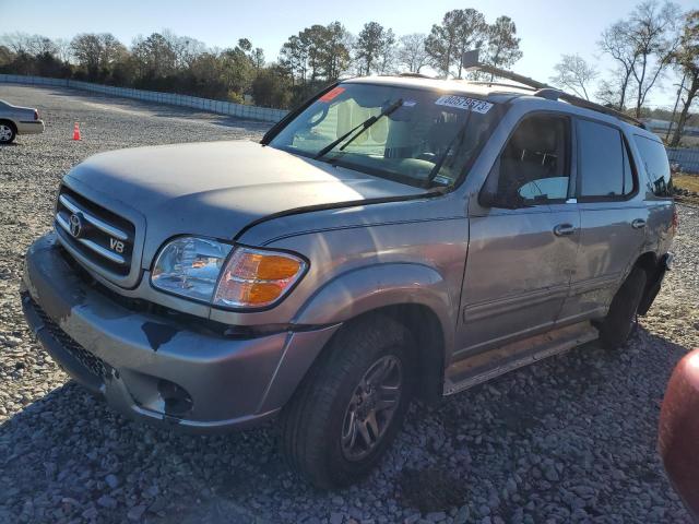 5TDZT38A04S223817 - 2004 TOYOTA SEQUOIA LIMITED SILVER photo 1