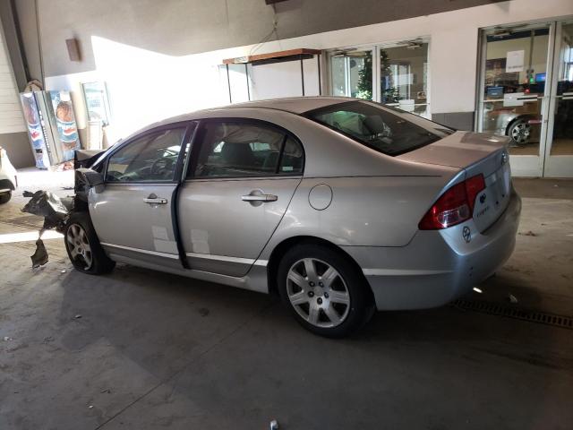 1HGFA16537L007079 - 2007 HONDA CIVIC LX SILVER photo 2