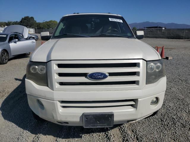 1FMFK19527LA20649 - 2007 FORD EXPEDITION EL LIMITED WHITE photo 5