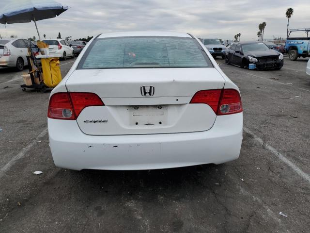 1HGFA16876L121823 - 2006 HONDA CIVIC EX WHITE photo 6