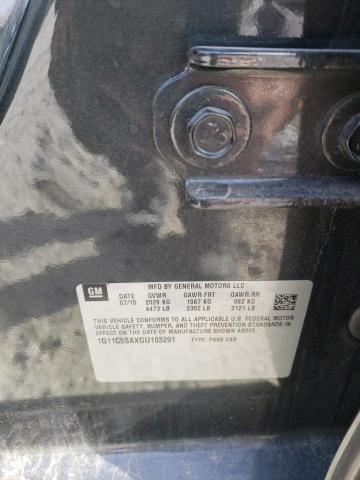 1G11C5SAXGU103291 - 2016 CHEVROLET MALIBU LIM LT 灰色 照片 12