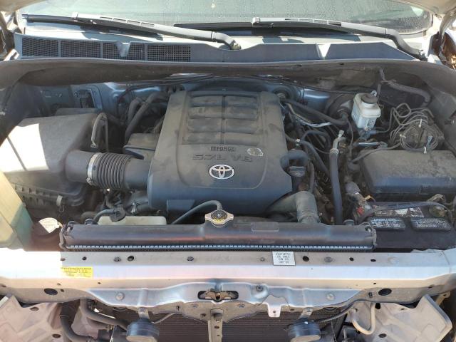 5TFRY5F13BX111004 - 2011 TOYOTA TUNDRA DOUBLE CAB SR5 SILVER photo 11