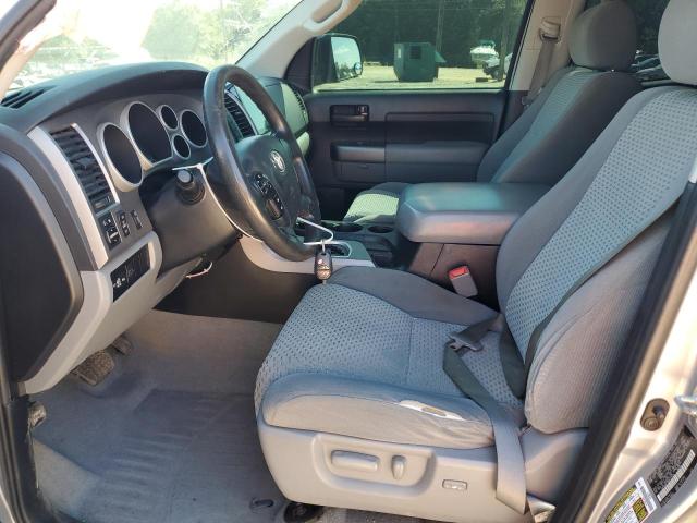 5TFRY5F13BX111004 - 2011 TOYOTA TUNDRA DOUBLE CAB SR5 SILVER photo 7