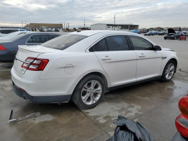 1FAHP2E86DG206158 - 2013 FORD TAURUS SEL WHITE photo 3