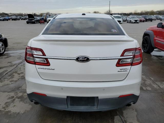 1FAHP2E86DG206158 - 2013 FORD TAURUS SEL WHITE photo 6