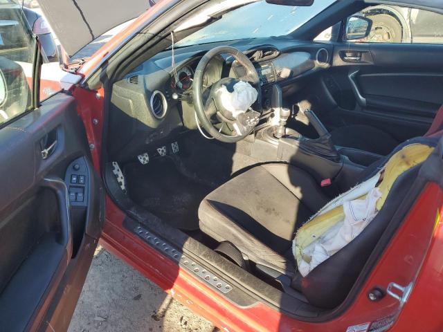 JF1ZNAA18D1721419 - 2013 TOYOTA SCION FR-S წითელი ფოტო 8