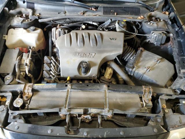 1G4HP52K85U227684 - 2005 BUICK LESABRE CUSTOM BLACK photo 11