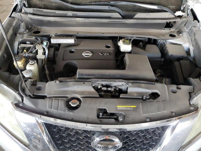 5N1AR2MN8EC625131 - 2014 NISSAN PATHFINDER S ვერცხლისფერი ფოტო 12