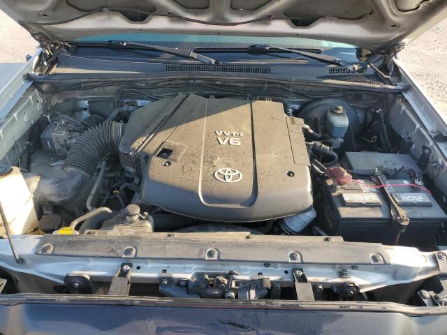 3TMLU42N68M019260 - 2008 TOYOTA TACOMA DOUBLE CAB 银色 照片 11