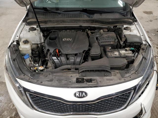 5XXGN4A7XFG457862 - 2015 KIA OPTIMA EX WHITE photo 11