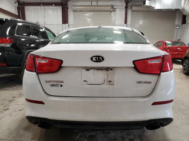 5XXGN4A7XFG457862 - 2015 KIA OPTIMA EX WHITE photo 6