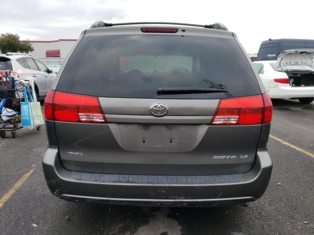 5TDZA23C84S154612 - 2004 TOYOTA SIENNA CE SILVER photo 6