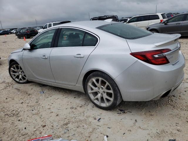 2G4GU5GXXG9111394 - 2016 BUICK REGAL GS SILVER photo 2