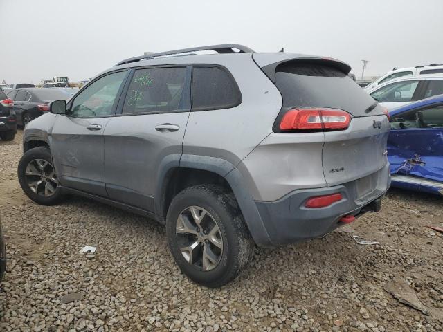 1C4PJMBS5GW262041 - 2016 JEEP CHEROKEE TRAILHAWK GRAY photo 2