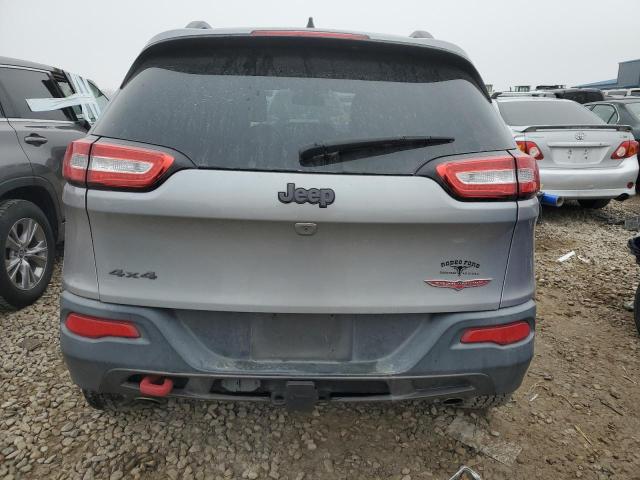 1C4PJMBS5GW262041 - 2016 JEEP CHEROKEE TRAILHAWK GRAY photo 6
