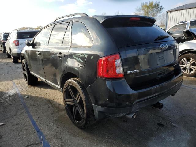 2FMDK3GCXDBC69846 - 2013 FORD EDGE SE BLACK photo 2