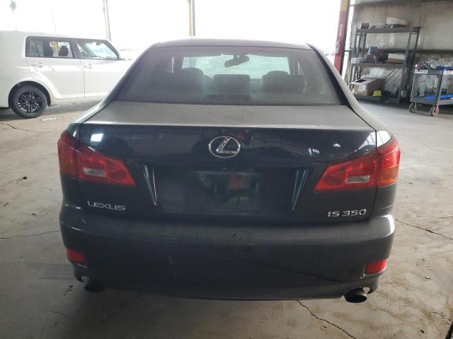 JTHBE262965002614 - 2006 LEXUS IS 350 BLACK photo 6