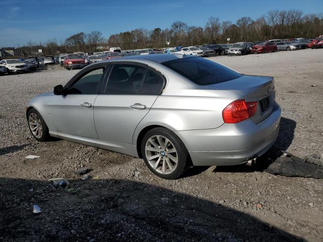 WBAPH7C54BE676686 - 2011 BMW 328 I SILVER photo 2