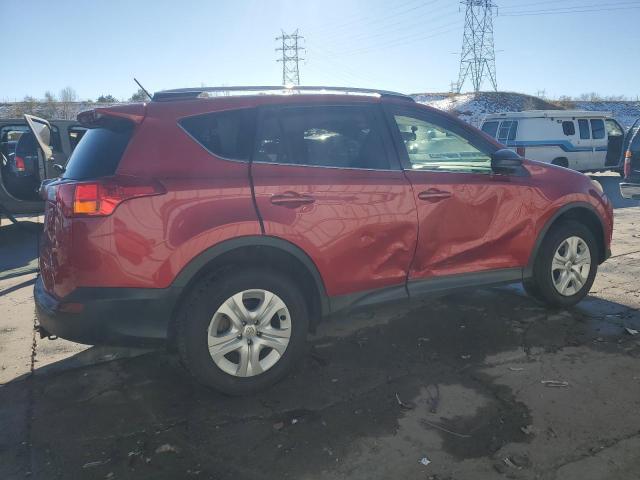 JTMBFREV8EJ012348 - 2014 TOYOTA RAV4 LE RED photo 3