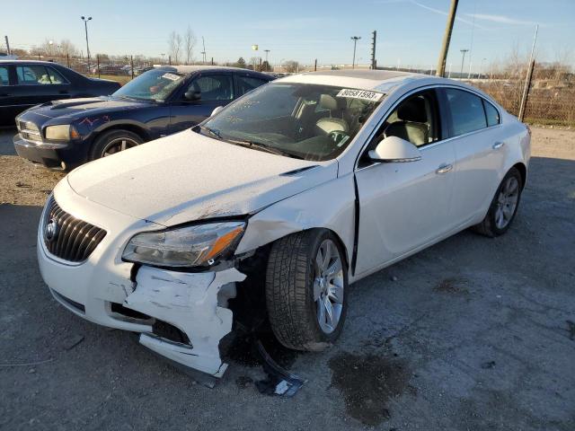 2G4GS5EK9C9135645 - 2012 BUICK REGAL PREMIUM WHITE photo 1