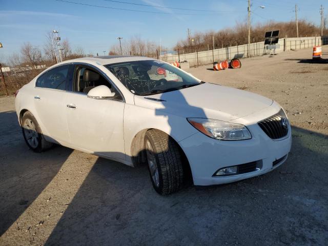 2G4GS5EK9C9135645 - 2012 BUICK REGAL PREMIUM WHITE photo 4