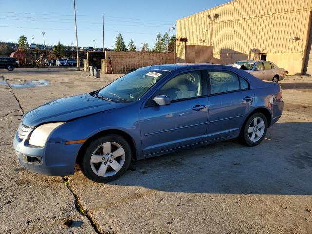 3FAHP07ZX9R143964 - 2009 FORD FUSION SE BLUE photo 1