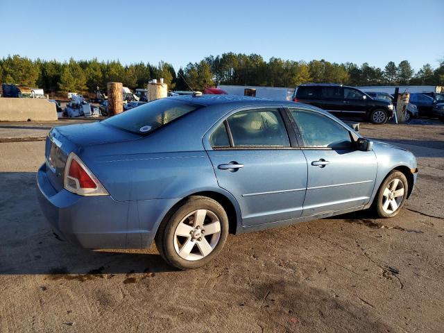 3FAHP07ZX9R143964 - 2009 FORD FUSION SE BLUE photo 3