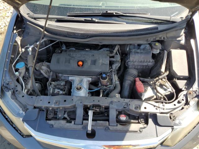 19XFB2F57CE030319 - 2012 HONDA CIVIC LX GRAY photo 11