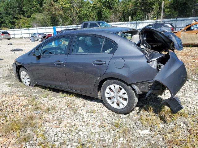 19XFB2F57CE030319 - 2012 HONDA CIVIC LX GRAY photo 2