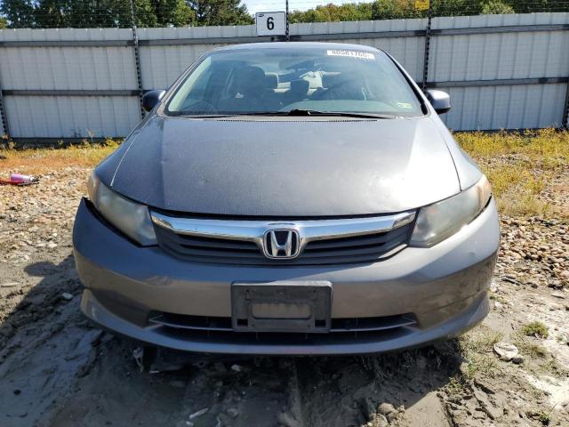 19XFB2F57CE030319 - 2012 HONDA CIVIC LX GRAY photo 5