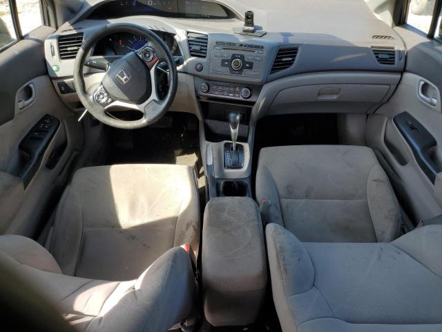 19XFB2F57CE030319 - 2012 HONDA CIVIC LX GRAY photo 8