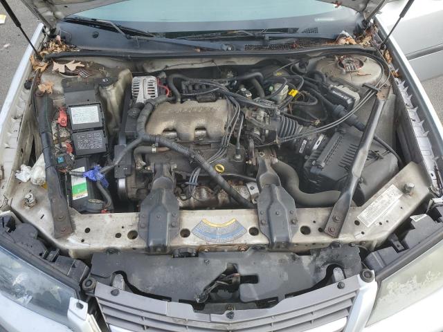 2G1WF52E249248236 - 2004 CHEVROLET IMPALA SILVER photo 11