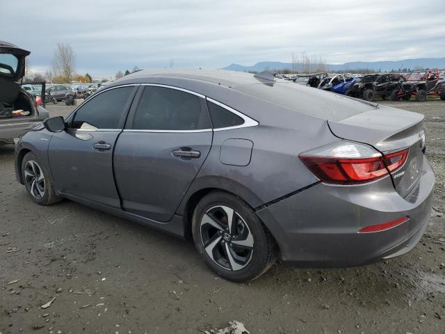 19XZE4F56ME011553 - 2021 HONDA INSIGHT EX GRAY photo 2