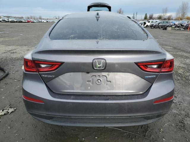 19XZE4F56ME011553 - 2021 HONDA INSIGHT EX GRAY photo 6