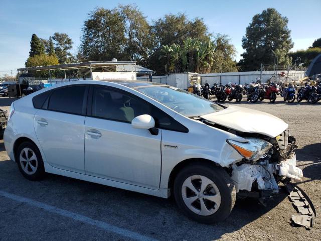 JTDKN3DU7F0398731 - 2015 TOYOTA PRIUS WHITE photo 4