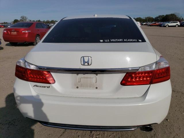 1HGCR2F8XEA202486 - 2014 HONDA ACCORD EXL WHITE photo 6