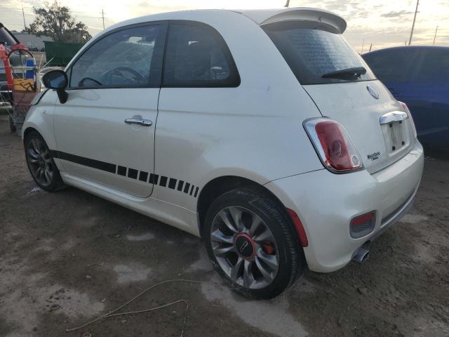 3C3CFFBR5FT527753 - 2015 FIAT 500 SPORT WHITE photo 2