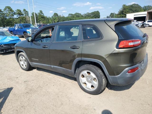 1C4PJLAB0FW531931 - 2015 JEEP CHEROKEE SPORT მწვანე ფოტო 2