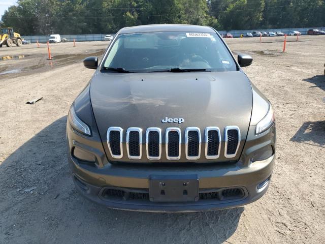 1C4PJLAB0FW531931 - 2015 JEEP CHEROKEE SPORT მწვანე ფოტო 5