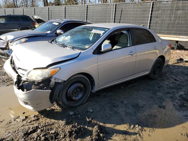 2T1BU4EE8BC746018 - 2011 TOYOTA COROLLA BASE SILVER photo 1