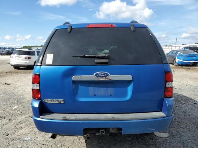 1FMEU6DE7AUA64531 - 2010 FORD EXPLORER XLT ლურჯი ფოტო 6