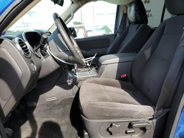 1FMEU6DE7AUA64531 - 2010 FORD EXPLORER XLT ლურჯი ფოტო 7
